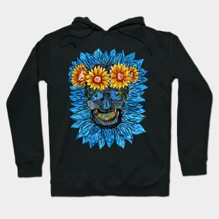 A Post-Impressionist skelleton Hoodie